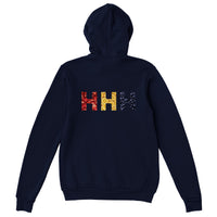 Premium Unisex Zip Hoodies Humana Healthy "H's"