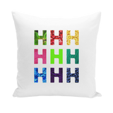 pillow cover with full-color branding