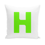 pillow cover with full-color branding
