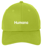 Structured stretch-fit cap