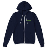 Soft premium zip hoodie with relaxed fit