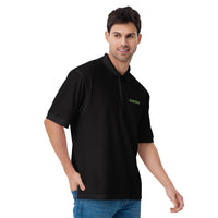 Men's Premium Polo Humana logo embroidered Left Chest - Brand Colors approved!