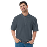 Men's Premium Polo Humana logo embroidered Left Chest - Brand Colors approved!