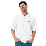 Men's Premium Polo Humana logo embroidered Left Chest - Brand Colors approved!