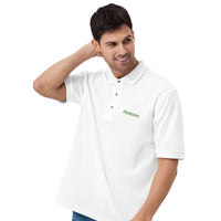 Men's Premium Polo Humana logo embroidered Left Chest - Brand Colors approved!