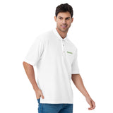 Men's Premium Polo Humana logo embroidered Left Chest - Brand Colors approved!