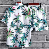 Tropical Print Shirt & Shorts