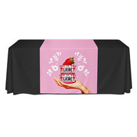 Premium Table Runner (Full-Color Dye Sublimation, Full Bleed)