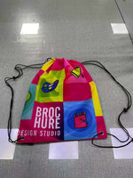 Drawstring Sling Bag (Dye Sublimated) #500027