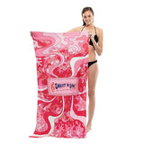 Sublimated Beach Fleece Blanket - 50" x 60" - Soardist