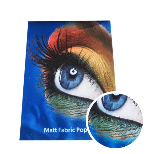 Matt Fabric Banner (13 oz . Wrinkle Free Polyester ) $5.00 per ft2